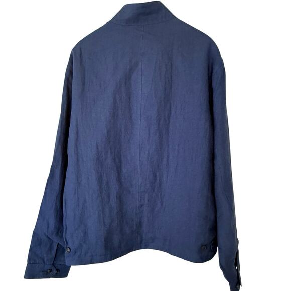 Polo Ralph Lauren Reversible Harrington Jacket XXL Navy NWT - Picture 2 of 8